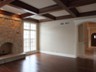Family Room with Coffered Ceiling