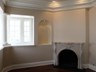 Living Room with Fireplace and Window Detail