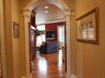 Hallway into Family Room - Walnut Hardwood Floors