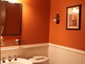 Powder Room with Bead board Wainscoting