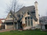 Front Side Elevation - Stone & Cedar