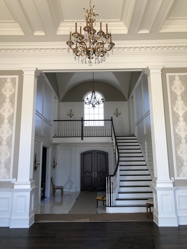 Great Room Staircase_Battaglia Homes 